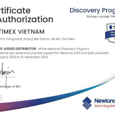 Multimex Việt Nam tự hào là nhà phân phối chính thức của Newland AIDC